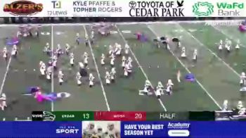 Replay: Weiss vs Cedar Park | Oct 29 @ 7 PM