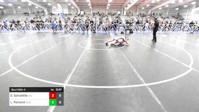 85 lbs Rr Rnd 1 - Symon Schoettle, Indiana Outlaws Maroon vs Liam Parsons, Ohio Titan