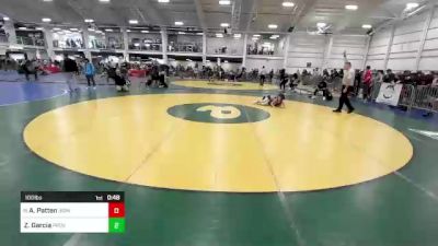 100 lbs Consi Of 16 #2 - Allison Patten, Iron Faith WC vs Zamien Garcia, Providence BTS