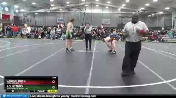 285 lbs Round 3 (4 Team) - Louie Thiry, South Dakota Fury vs Jaxson Boyd, Iowa Yellow