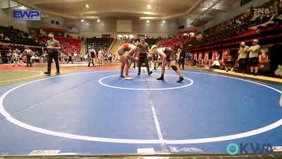 170 lbs Consolation - Xaiver Keathley, Perkins vs Isaac Sherrill, Skiatook Youth Wrestling