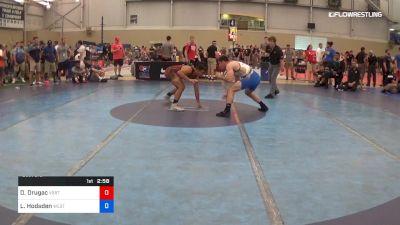 79 kg Round Of 32 - Dean Drugac, Virginia Beach Regional Training Center vs Luke Hodsden, West Point RTC