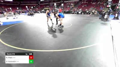 195 lbs Round Of 16 - Robert Platt, Brawley (SD) vs Daniel Gurovich, Camarillo (SS)