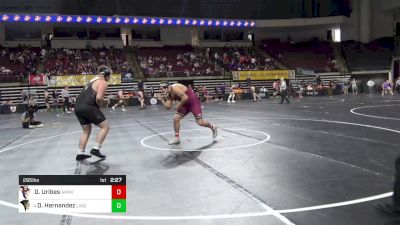 285 lbs Round Of 32 - Dustin Uribes, Apprentice vs David Hernandez, Lindenwood