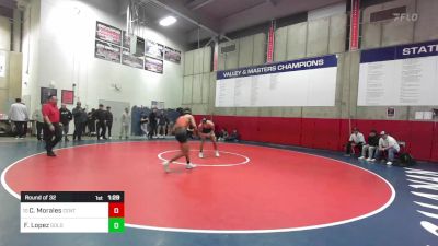 138 lbs Round Of 32 - Caleb Morales, Central vs Fransico Lopez, Golden West