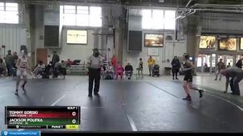 88 lbs Finals (2 Team) - Tommy Gorski, Terps Xtreme vs Jackson Polifka, Scorpions