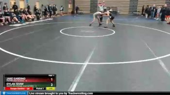 130 lbs Round 1: 4:30pm Fri. - Dylan Shaw, South Anchorage High School vs Jake Gardino, Palmer High School