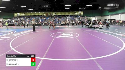 190 lbs Round Of 64 - Christopher Sanchez, FL vs Max Wiezorek, IL