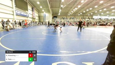 60 lbs Rr Rnd 3 - Korbin Kiessling, PA Alliance Black vs Kamari Tate, Team Gotcha