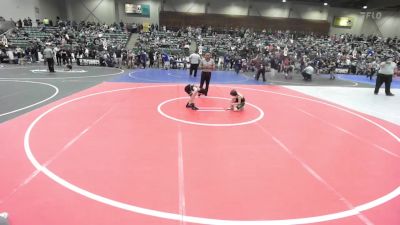 54 lbs Round Of 16 - Markie Tuttle, Willits Grappling Pack vs Grayson Geisendorf, Gold Rush