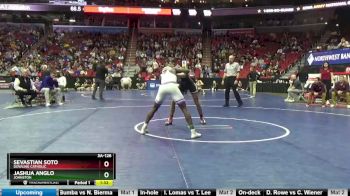 3A-126 lbs Cons. Round 4 - Sevastian Soto, Dowling Catholic vs Jashua Anglo, Johnston