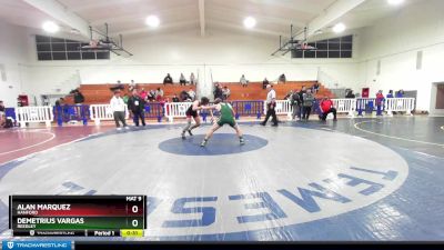 152 lbs Cons. Round 4 - Alan Marquez, Hanford vs Demetrius Vargas, Reedley