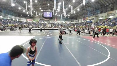 40 lbs Consi Of 4 - Eli Herrera, Fruita Monument Wildcats vs Amahri Pelletier, Westy Futures Wolfpack