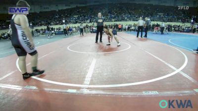 Consi Of 8 #2 - Silas Grason, Brushy Wrestling Club vs Bentley Cross, Mustang Bronco Wrestling Club