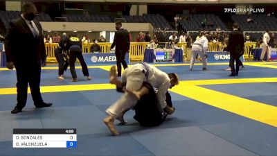 DANIEL GONZALES vs ORLANDO VALENZUELA 2021 World Jiu-Jitsu IBJJF Championship