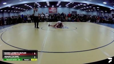 165 lbs Cons. Round 2 - Roman Calvani, Cavalier Wrestling Club vs Banks Lambeth-Butler, Richmond Wrestling Club