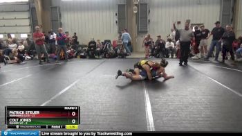 110 lbs Round 3 - Colt Jones, Ranger WC vs Patrick Steuer, Warhawks Elite