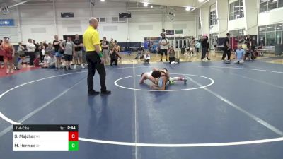 114-C lbs Consolation - Gable Majcher, MI vs Mason Hermes, OH