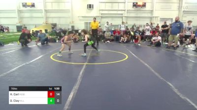 70 lbs Pools - Hunter Carl, Rebellion vs Owen Clay, Killer Elite