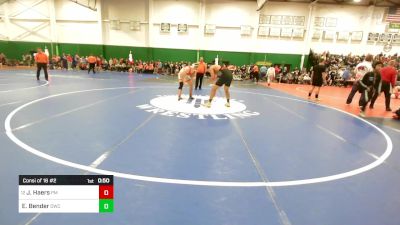 215 lbs Consi Of 16 #2 - Jared Haers, Palmyra Macedon vs Elijah Bender, Dansville-wayland Cohocton