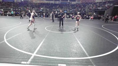 110 lbs Quarterfinal - Noah Knight, Team Oklahoma vs Kobe Hughes, Viking Wrestling Club