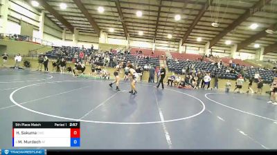 138 lbs 5th Place Match - Micah Murdoch, American Fork vs Hugo Sakuma, Champions Wrestling Club