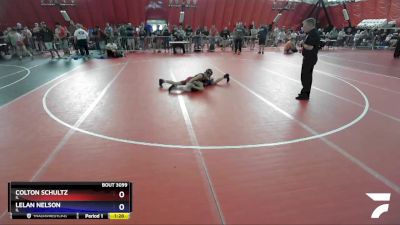 92 lbs Quarterfinal - Colton Schultz, IL vs Lelan Nelson, IL