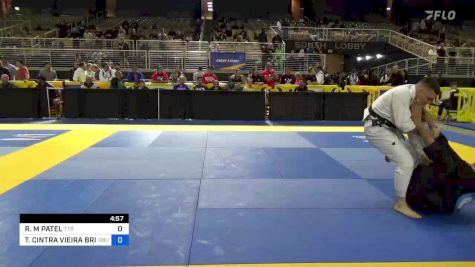 THIAGO CINTRA VIEIRA BRITO vs ROHAN M PATEL 2024 Pan Jiu Jitsu IBJJF Championship