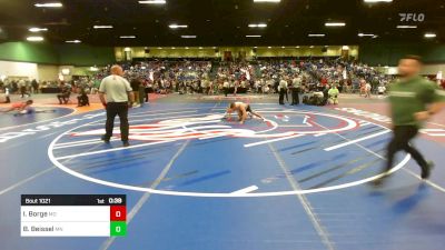 120 lbs Consi Of 8 #1 - Israel Borge, MO vs Blake Beissel, MN