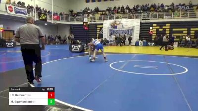 139 lbs Consy 4 - Blake Reihner, Trinity vs Mateo Sgambellone, St. Joseph Regional-NJ