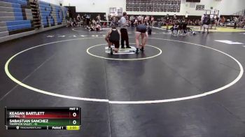 285 lbs Round 2 (10 Team) - Sabastian Sanchez, Thompson Valley vs Keagan Bartlett, Central