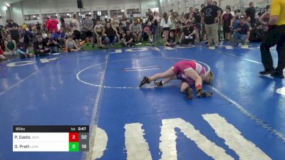 85 lbs Pools - Paisley Casto, Jacket W.C. vs Dylan Pratt, Lunatics