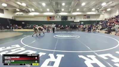 175 lbs Cons. Round 1 - Gavin Coe, Puyallup vs Bryan Sanchez, Aberdeen