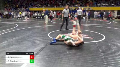 90 lbs Round Of 64 - Kellan Woodring, Bald Eagle Area vs Sabriel Remlinger, Tulpehocken