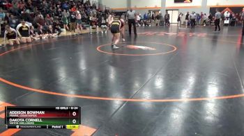 G-24 lbs Round 5 - Addison Bowman, Prairie, Cedar Rapids vs Dakota Cornell, Vinton-Shellsburg