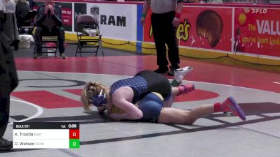 112 lbs Consolation - Kylee Trostle, Eastern Lebanon County-G vs Daylee Watson, Conneaut-G