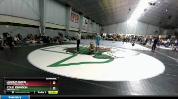 106 lbs Semis (4 Team) - Cole Johnson, Prosper vs Joshua Davis, Prosper Rock Hill