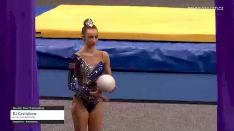 CJ Castiglione - Double Mini Trampoline, American Airborne - 2021 USA Gymnastics Championships