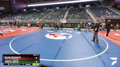 70 lbs 3rd Place Match - Elijah Reynolds, Windy City Wrestlers vs Ezekial White, Lander USA Wrestling