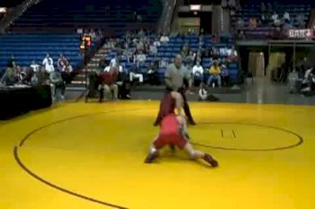 197 lbs college f, Craig Brester, Nebraska, NB vs Eric Lapotsky, Oklahoma, OK