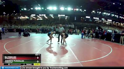 106 lbs Champ. Round 2 - Andrew Punzalan, Cypress Bay vs Eli Pawlish, St Francis School