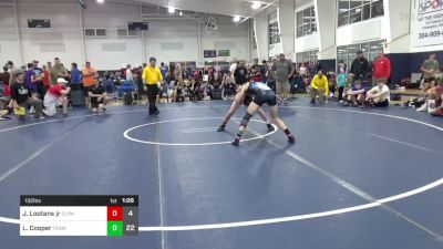 132 lbs Pools - Jacob Lootans Jr, Olympia National vs Lars Cooper, Team Gotcha