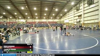 60 lbs Round 5 (6 Team) - Camille Fisher, Idaho vs Demi Hoskins, Utah Gold