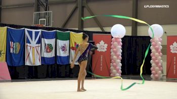 Pauline Krivchun - Ribbon, Planet Rhythmics - 2019 Elite Canada - Rhythmic