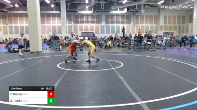 5th Place - Paxton Rosen, Campbell vs Dack Punke, Missouri