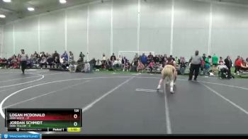 126 lbs Placement Matches (8 Team) - Jordan Schmidt, Iowa Yellow vs Logan McDonald, Iowa White