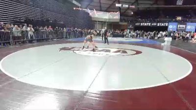 110 lbs Champ. Round 1 - Jacob Chromey, South West Washington Wrestling Club vs Luke Garza, Team Aggression Wrestling Club