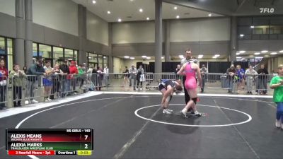 190 lbs 3rd Place Match - Naomi Orozco, Dodge City Academy vs Gianna Redcorn, Wichita Wrestling Club