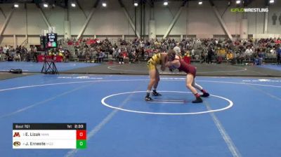 133 lbs Consolation - Ethan Lizak, Minnesota vs John Erneste, Missouri