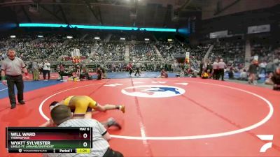 2A-126 lbs Semifinal - Wyatt Sylvester, Lingle-Ft. Laramie/Southeast vs Will Ward, Thermopolis